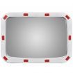 Convex Traffic Mirror Rectangle 40 x 60 cm with Reflectors