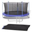 Safety Net PE Black for 3.96 m Round Trampoline