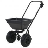 Walk Behind Salt Spreader PVC and Steel 92x46x70 cm 15 L