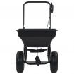 Walk Behind Salt Spreader PVC and Steel 92x46x70 cm 15 L