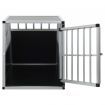 Dog Cage with Single Door 65x91x69.5 cm