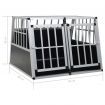 Dog Cage with Double Door 94x88x69 cm