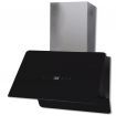 Black Tempered Glass Range Hood with Display 600 mm