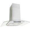 Island Range Hood 90 cm LCD Display Touch Sensor 756 Cubic Meter/H LED