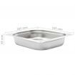 Pans 4 pcs GN 1/2 65 mm Stainless Steel