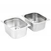 Pans 2 pcs GN 1/2 150 mm Stainless Steel