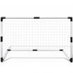 Mini Soccer Goals Post Net 2 pcs for Kids 91.5 x 48 x 61 cm