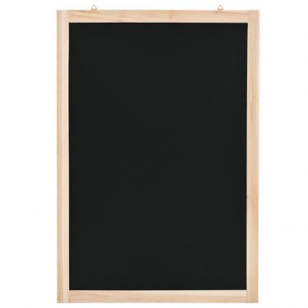 Wall-Mounted Blackboard Cedar Wood 40x60 cm | Crazy Sales