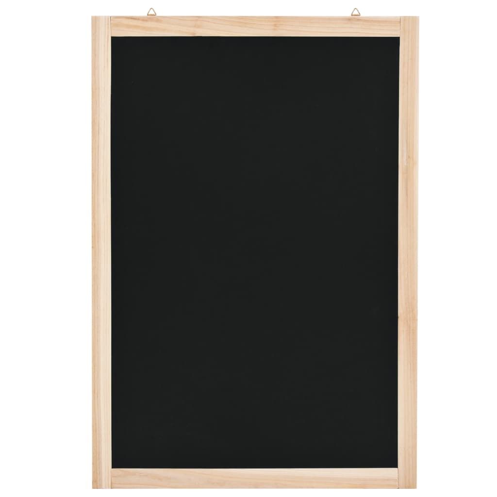 Wall-Mounted Blackboard Cedar Wood 40x60 cm