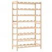 Wine Rack Cedar Wood 57,5x28x102 cm