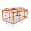 Chicken Run Coop Chook Cage Pen Shelter Wood House Rabbit Hutch Bunny Pet Bird Enclosure Outdoor