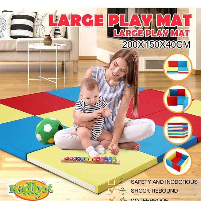 thick padded play mat
