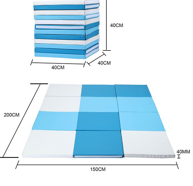 Kidbot New Baby Foam Play Mat Playpen Folding Sofa with Thick Padding