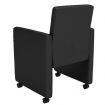 Dining Chairs 4 pcs Black Faux Leather