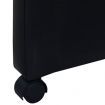 Dining Chairs 4 pcs Black Faux Leather