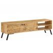 TV Cabinet Solid Mango Wood 140x30x40 cm
