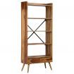 Bookshelf Solid Sheesham Wood 75x30x170 cm