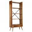 Bookshelf Solid Sheesham Wood 75x30x170 cm