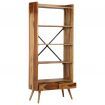 Bookshelf Solid Sheesham Wood 75x30x170 cm