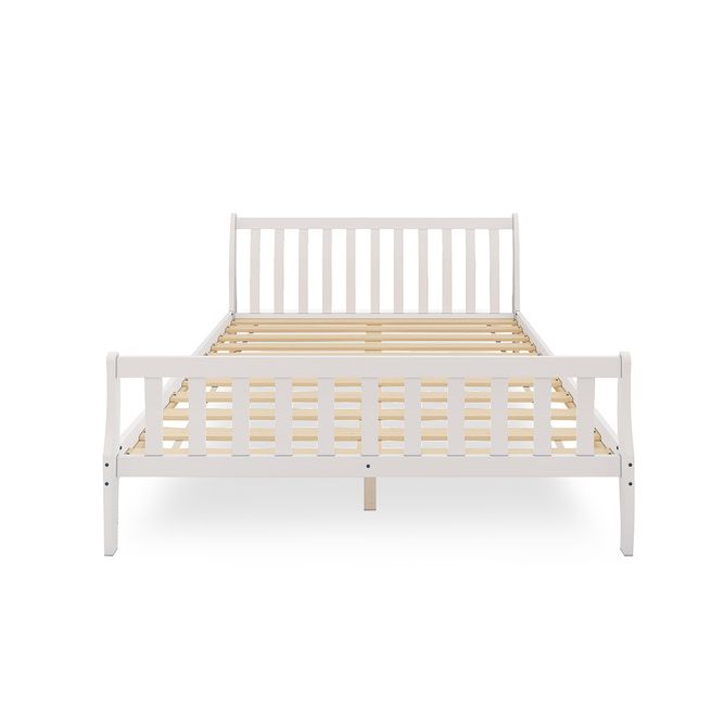 Queen Size Wooden Bed Frame Sleigh Platform Base Bedroom Furniture - Sleigh Wood Platform Bed Frame Queen Queen Size Wooden Bed Frame Sleigh Platform Base Bedroom Furniture - Sleigh Wood Platform Bed Frame Queen