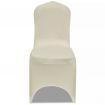 100 pcs Stretch Chair Covers Cream