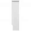 Radiator Covers 2 pcs White MDF 112 cm