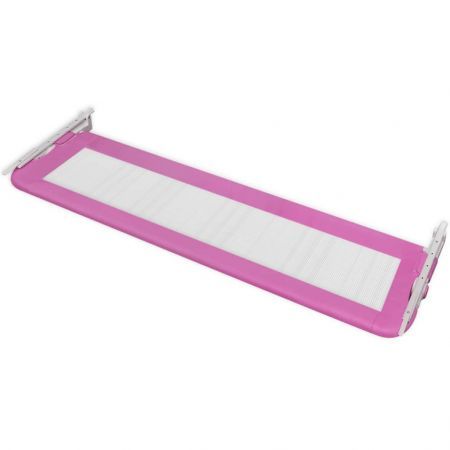 2 pcs Toddler Safety Bed Rail Pink 150x42 cm Portable Child Single Guard Infant Baby Bed Rail 