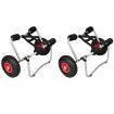 Kayak Trolleys 2 pcs Aluminium