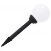 Outdoor Solar Lamps 8 pcs LED Spherical 15 cm RGB