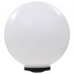 Outdoor Solar Lamps 2 pcs LED Spherical 50 cm RGB