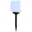 Outdoor Solar Lamps 6 pcs LED Cubic 20 cm White