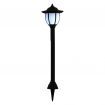 Outdoor Solar Lamps 6 pcs LED Black