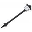 Outdoor Solar Lamps 6 pcs LED Black