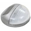 Outdoor Solar Wall Lamps LED 24 pcs Round Silver