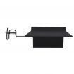 Outdoor Solar Lamps 12 pcs LED Square 12 cm Black