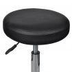 Office Stools 2 pcs Black 35.5x98 cm Faux Leather