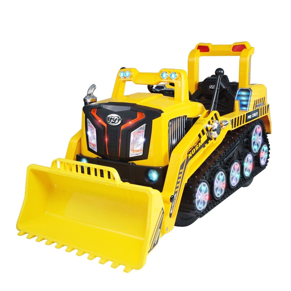 6V Toddler Ride on Toys Bulldozer Tractor Excavator Digger Crazy Sales