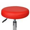 Office Stools 2 pcs Red 35.5x98 cm Faux Leather