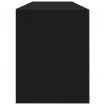 TV Cabinet Black 120x30x37,5 cm Chipboard