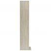 CD Cabinet Sonoma Oak 21x16x88 cm Chipboard
