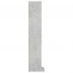 CD Cabinet Concrete Grey 21x16x88 cm Chipboard