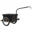 Bike Cargo Trailer Black 50 L