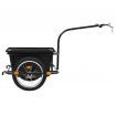 Bike Cargo Trailer Black 50 L