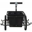 Bike Cargo Trailer Black 50 L