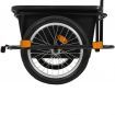 Bike Cargo Trailer Black 50 L