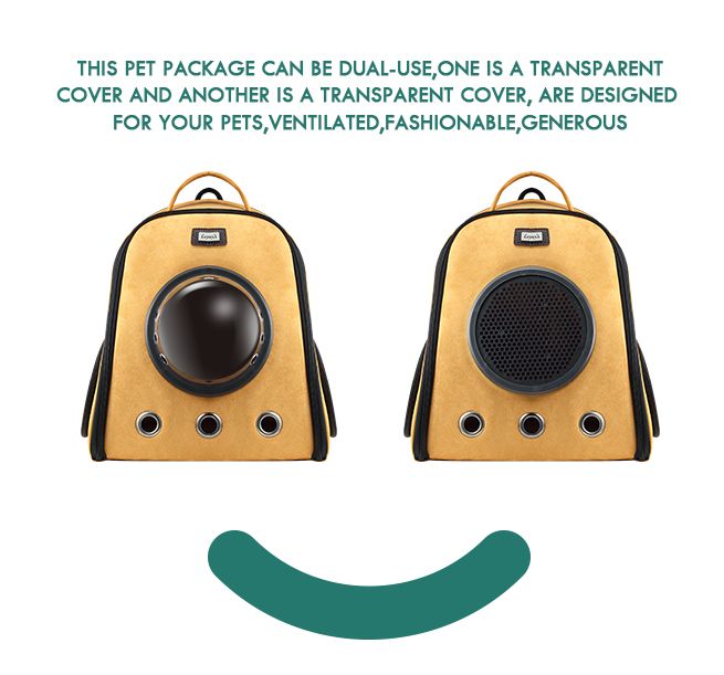 Petscene Cat Bubble Backpack Pet Carrier Kitten Puppy Travel Bag Orange Ebay