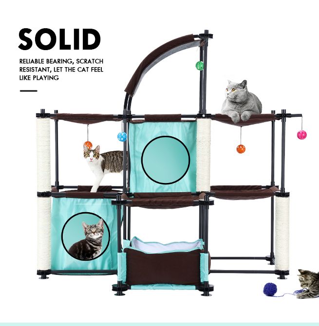 pet scene cat tree