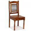 Dining Chairs 2 pcs Solid Wood with Sheesham Finish Classic