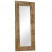 Mirror Solid Mango Wood 50x110 cm