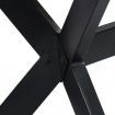 Dining Table 120x60x75 cm Solid Rough Mango Wood
